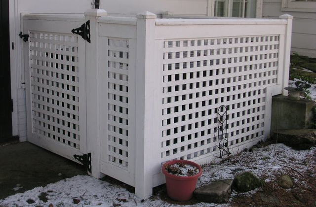 How To Hide Your Pool Equipment With Vinyl Lattice